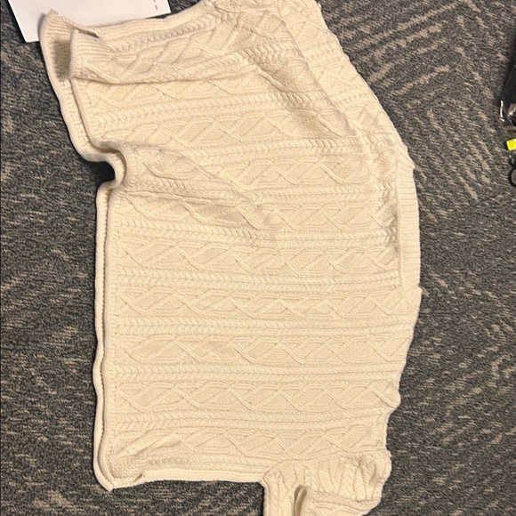 Easter NWT Freshmaneeêe Cable Knit Sweater - Cream - Picture 9 of 9